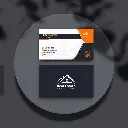 Modern Real Estate Business Card Canva Template.webp