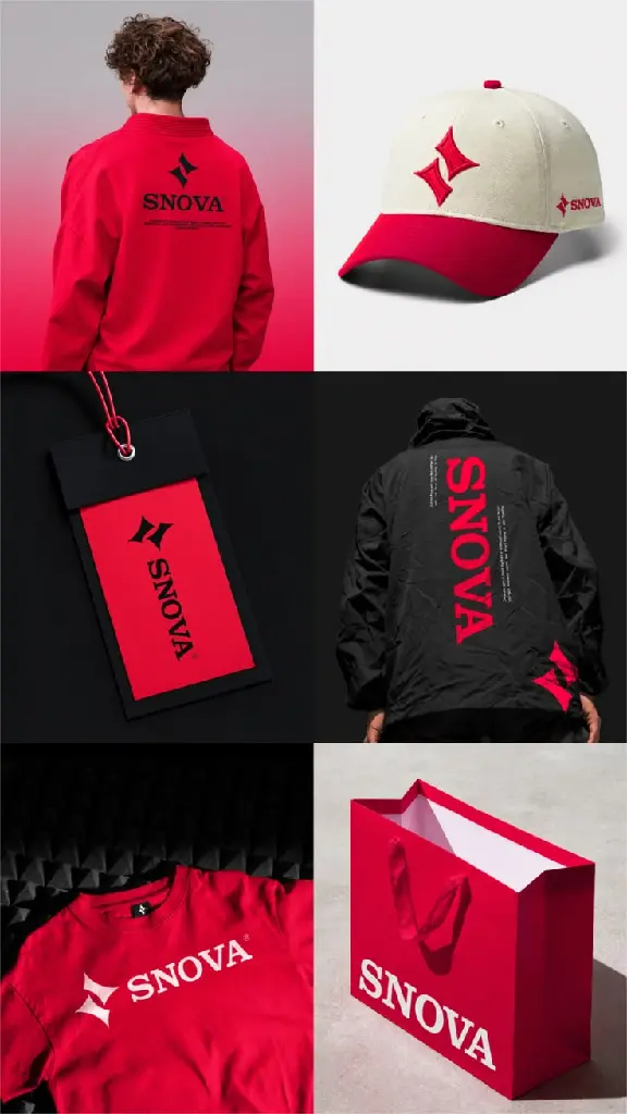 Snova Clothing Brand _ Logo And Visual Identity #logo #brandidentity #niloysaga.webp